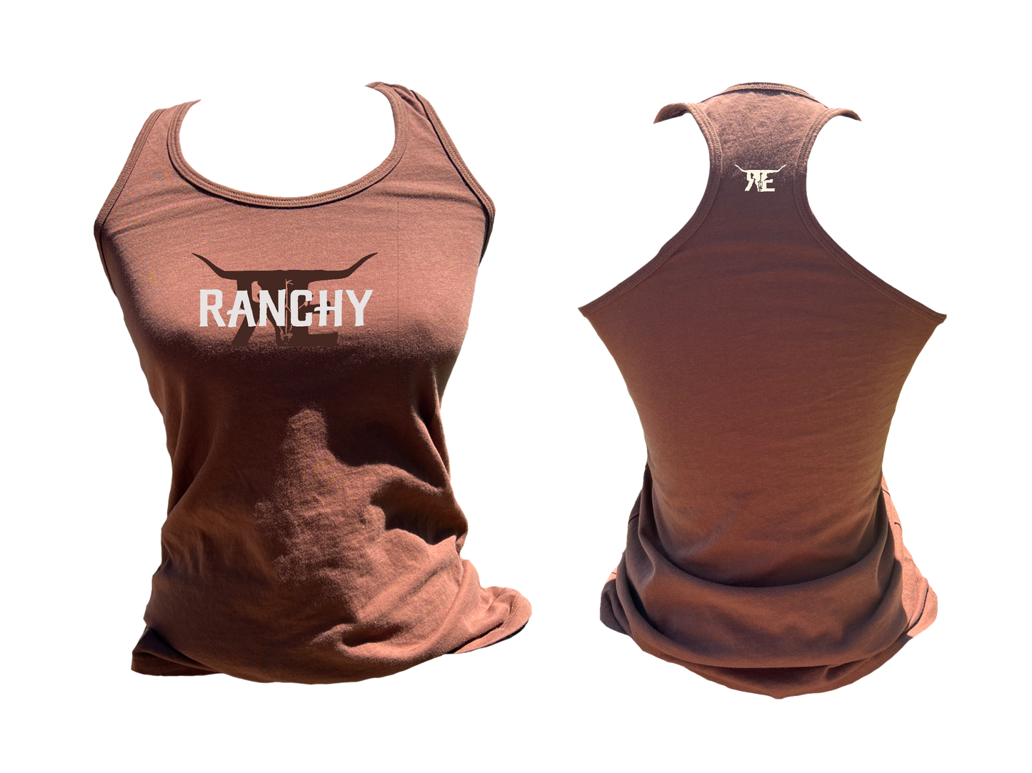 Youth Brown TRE Racerback Tank