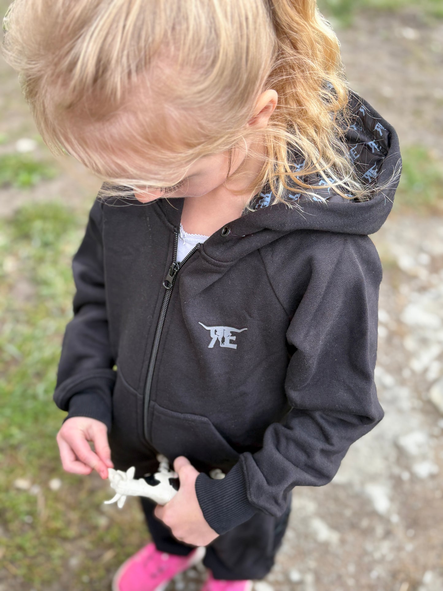 Youth Black Ranchy OG Onesie