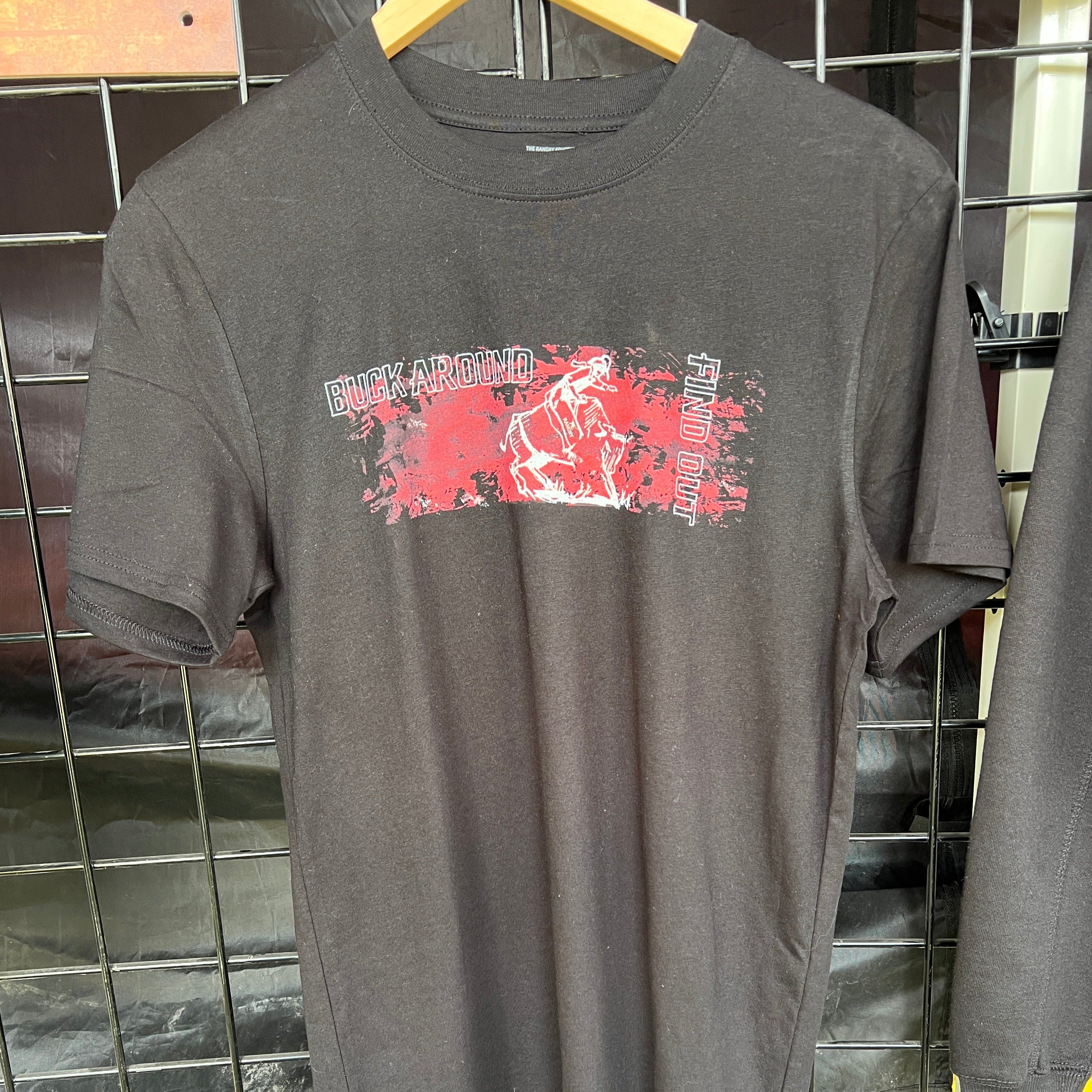 Adult Buck Around, Find Out Tee