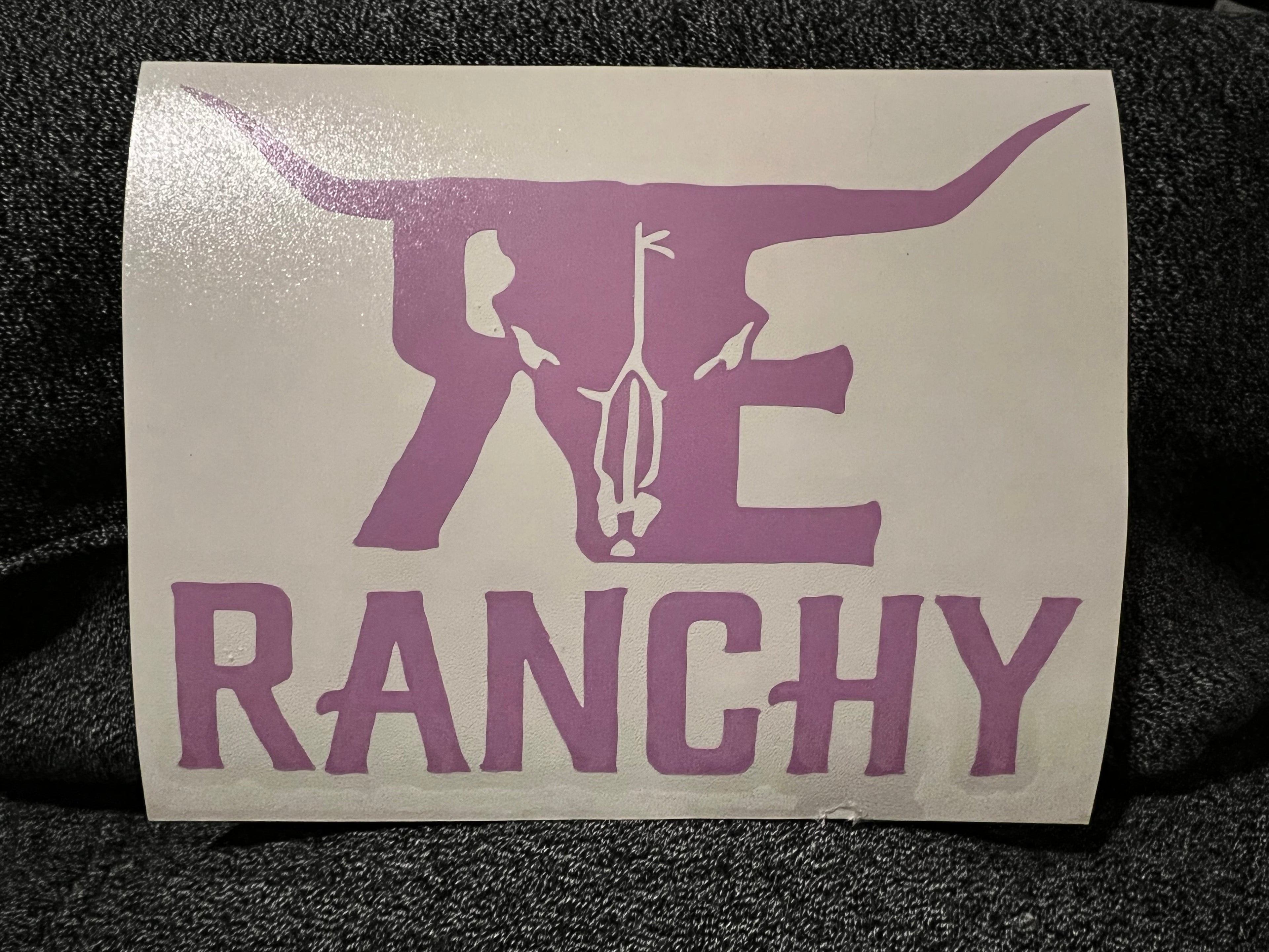 RANCHY CAR DECAL - The Ranchy Equestrian