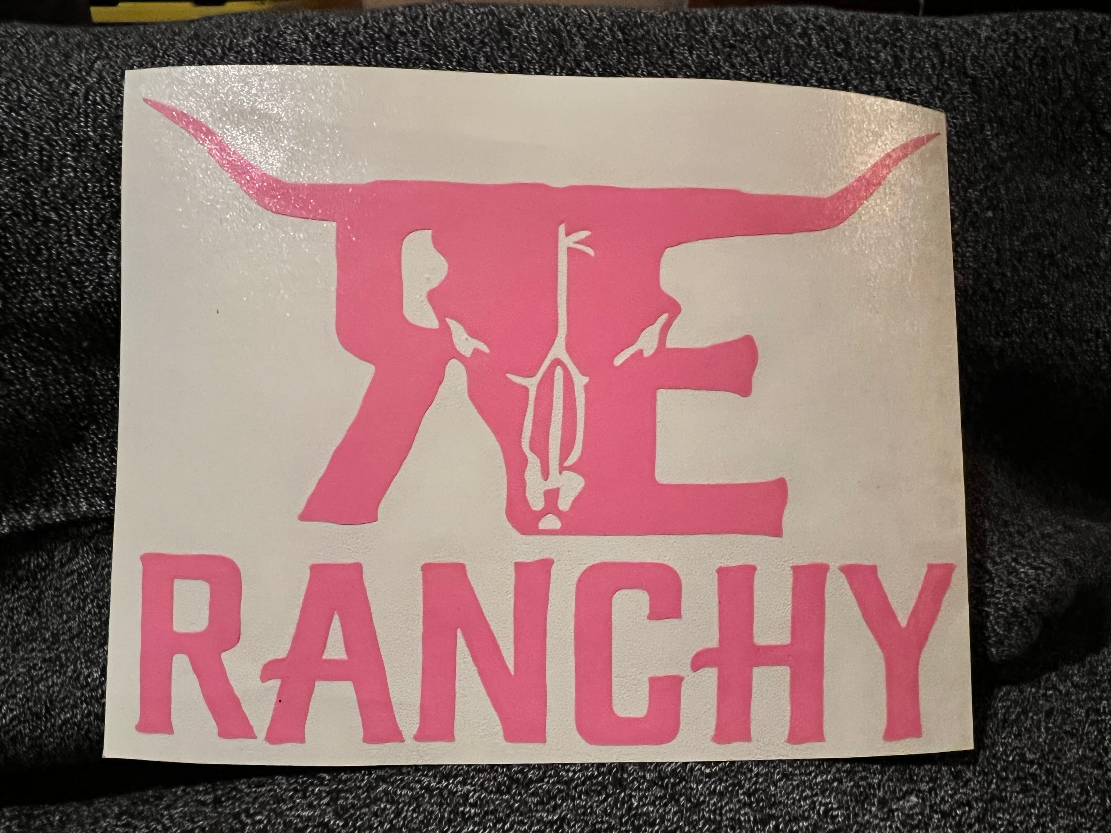 RANCHY CAR DECAL - The Ranchy Equestrian