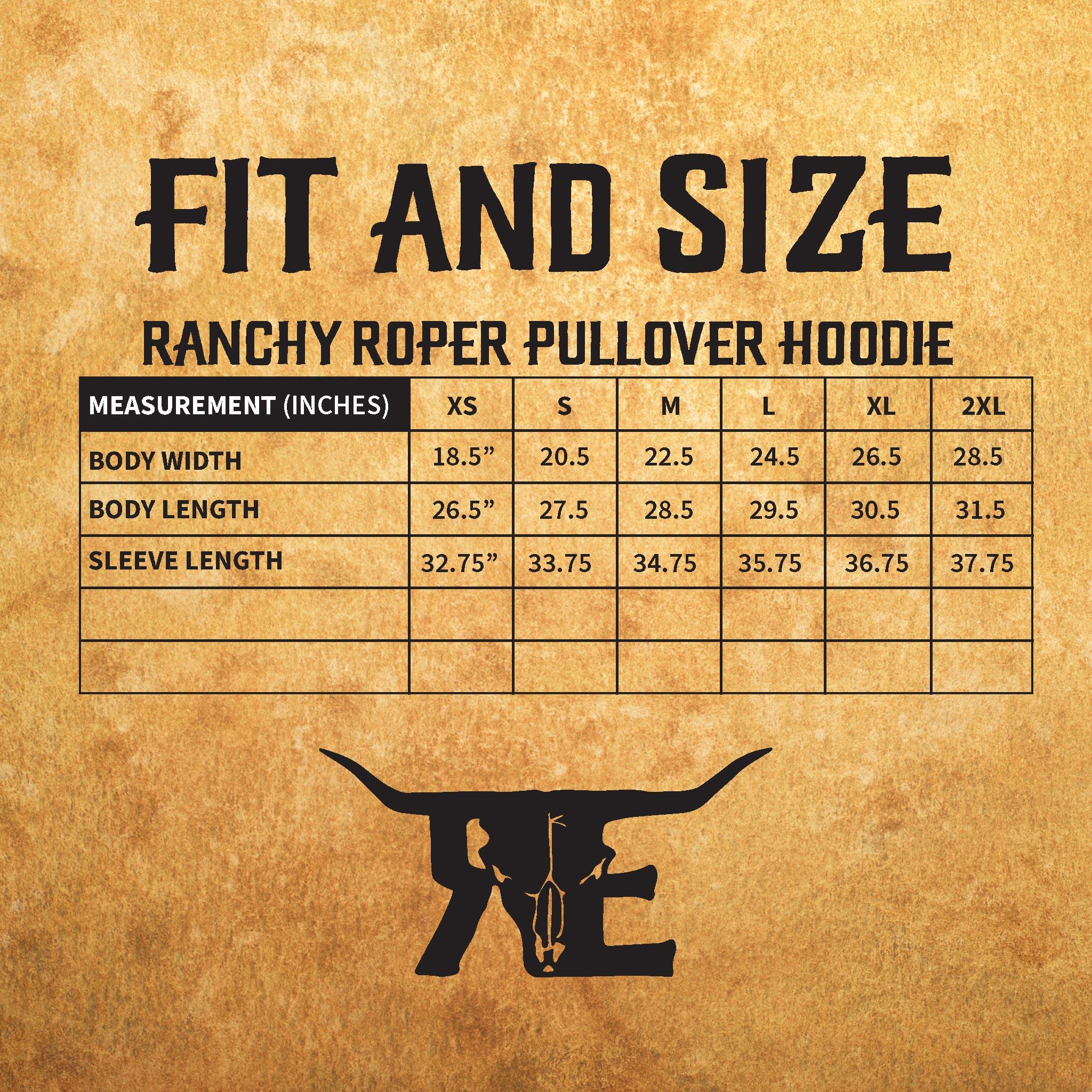 Ranchy Roper Pullover Hoodie - The Ranchy Equestrian