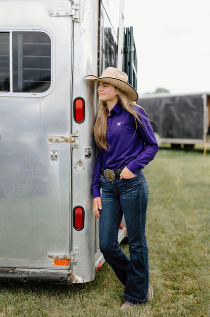 Plum Purple Showshirt