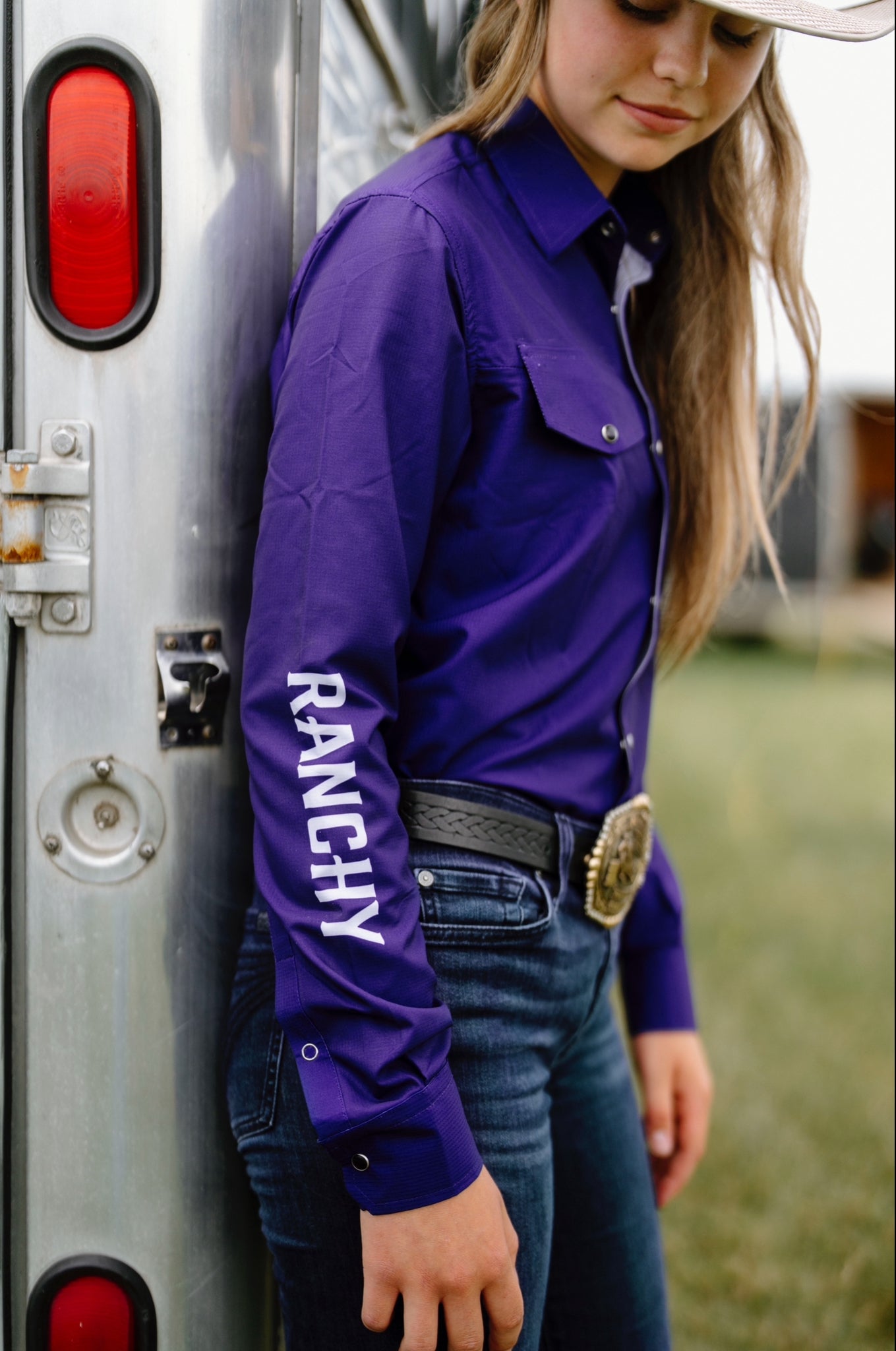 Plum Purple Showshirt