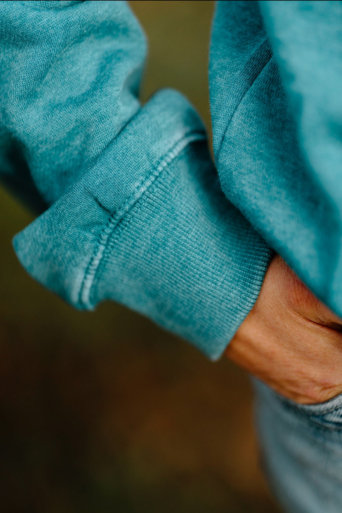 Distressed Varsity Hoodie