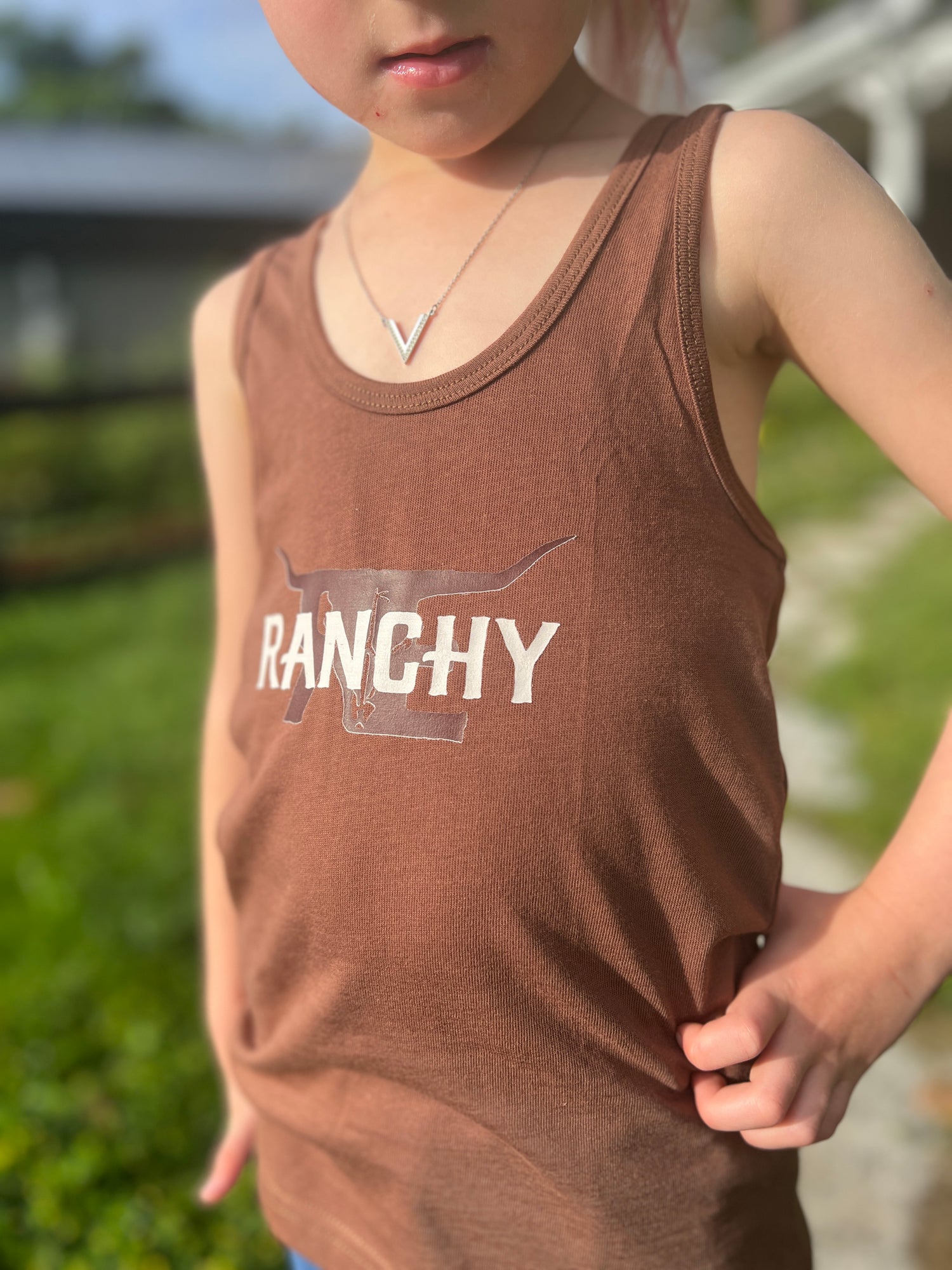 Brown TRE Racerback Tank (Adult &amp; Youth)