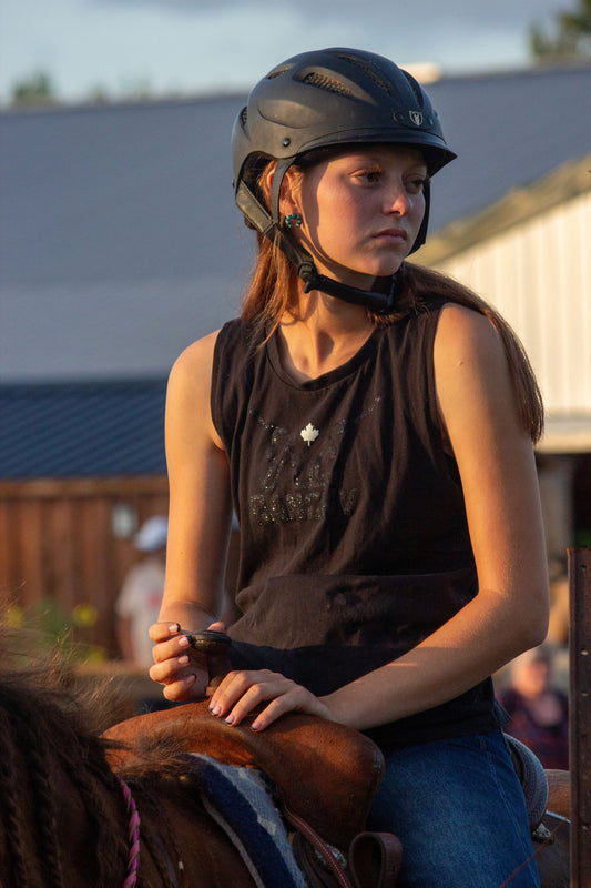 Ranchy 2.0 Sparkle Sleeveless Tee Shirt