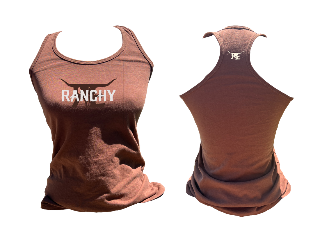 Brown TRE Racerback Tank (Adult &amp; Youth)