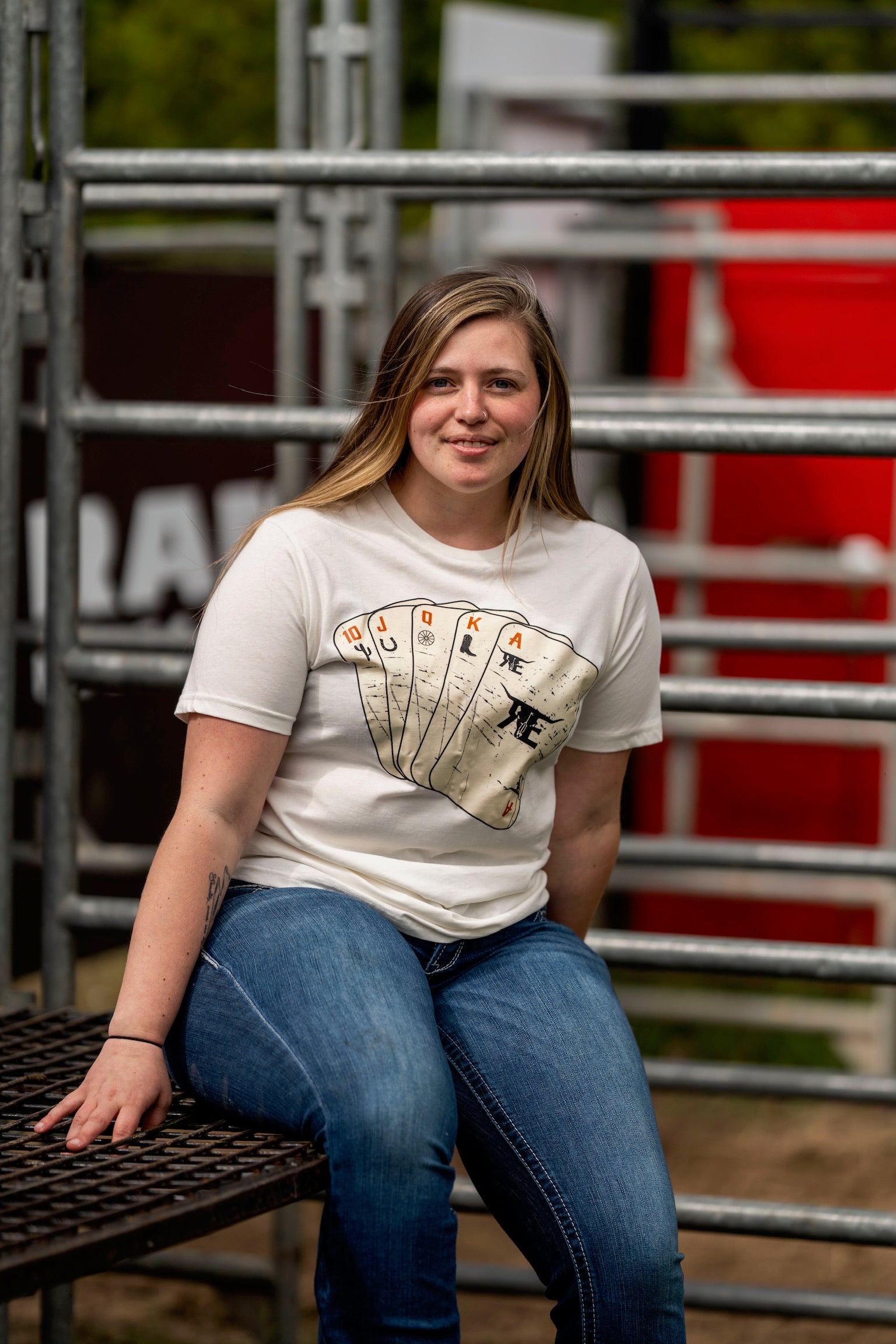 Straight Up Ranchy Tee Shirt