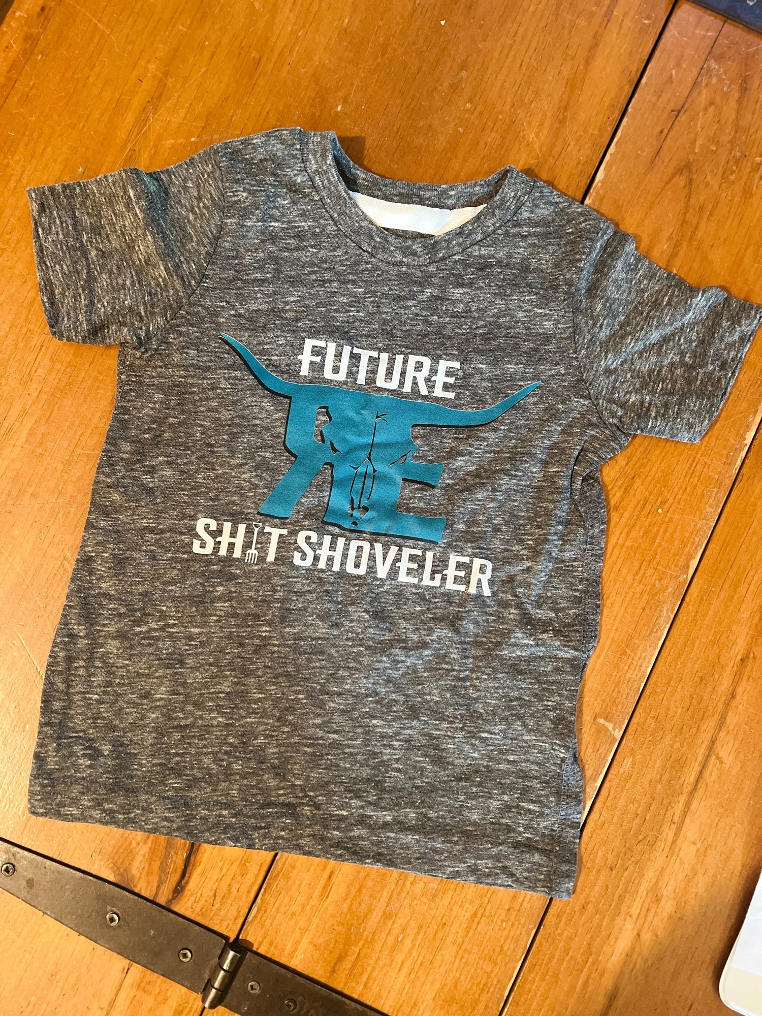 &quot;Future Sh!t Shoveler&quot; Tee Shirt (Toddler)