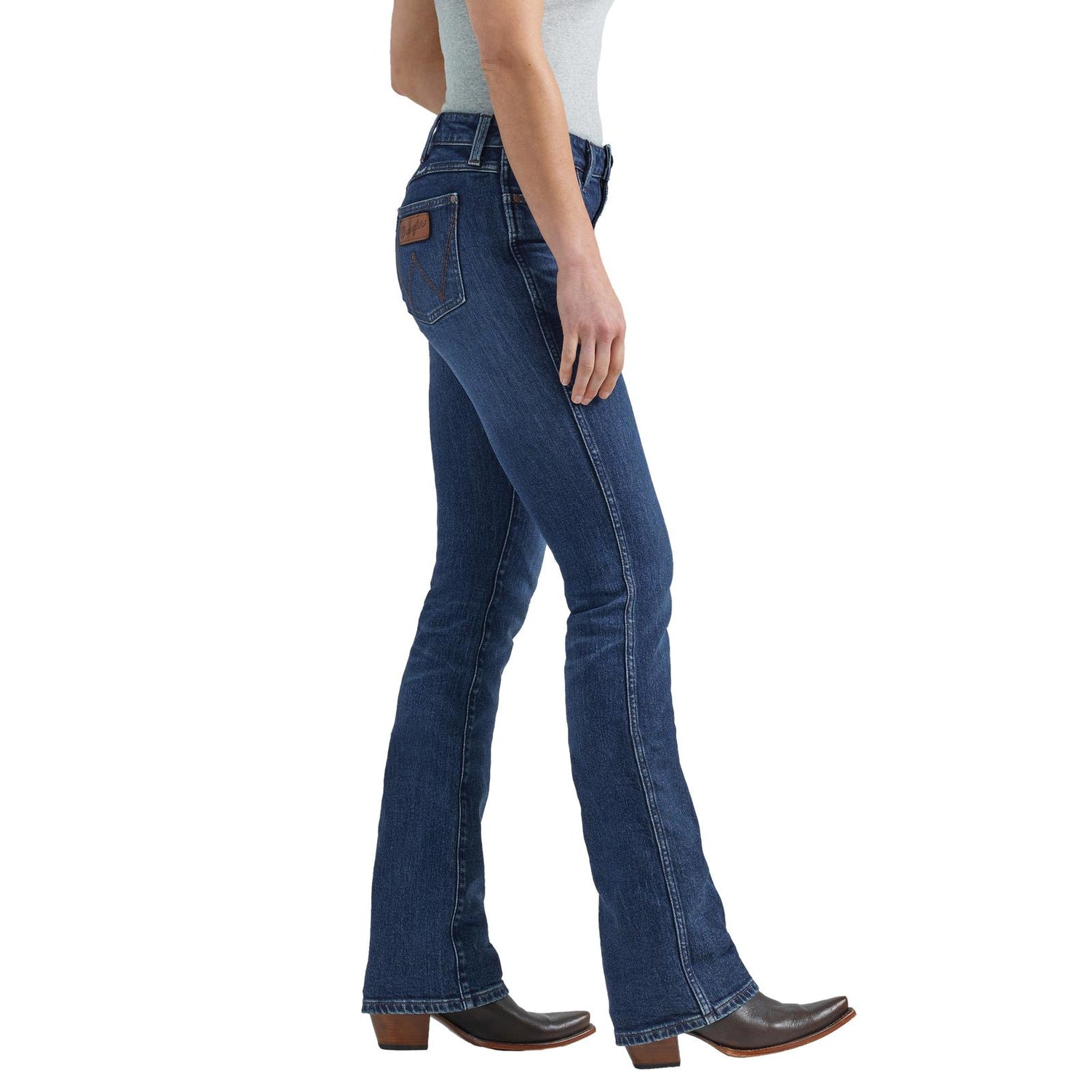 ‘Bailey’ Ladies Wrangler High Rise Boot Cut Jeans