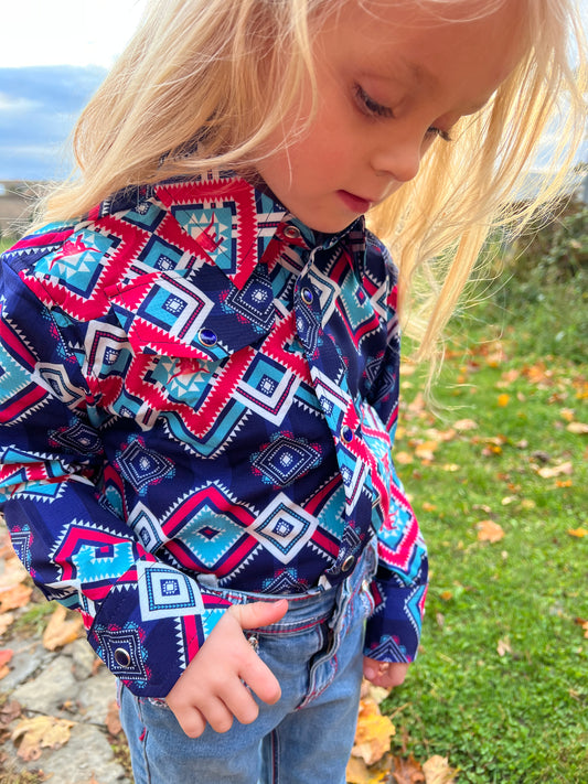 Youth Aztec Showshirt