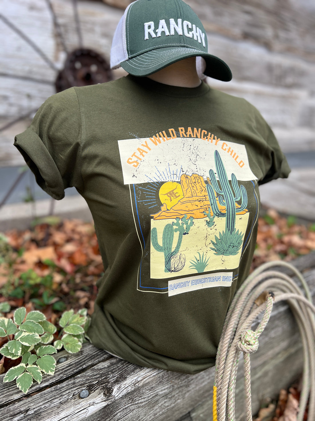 &quot;Stay Wild Ranchy Child&quot; Tee Shirt