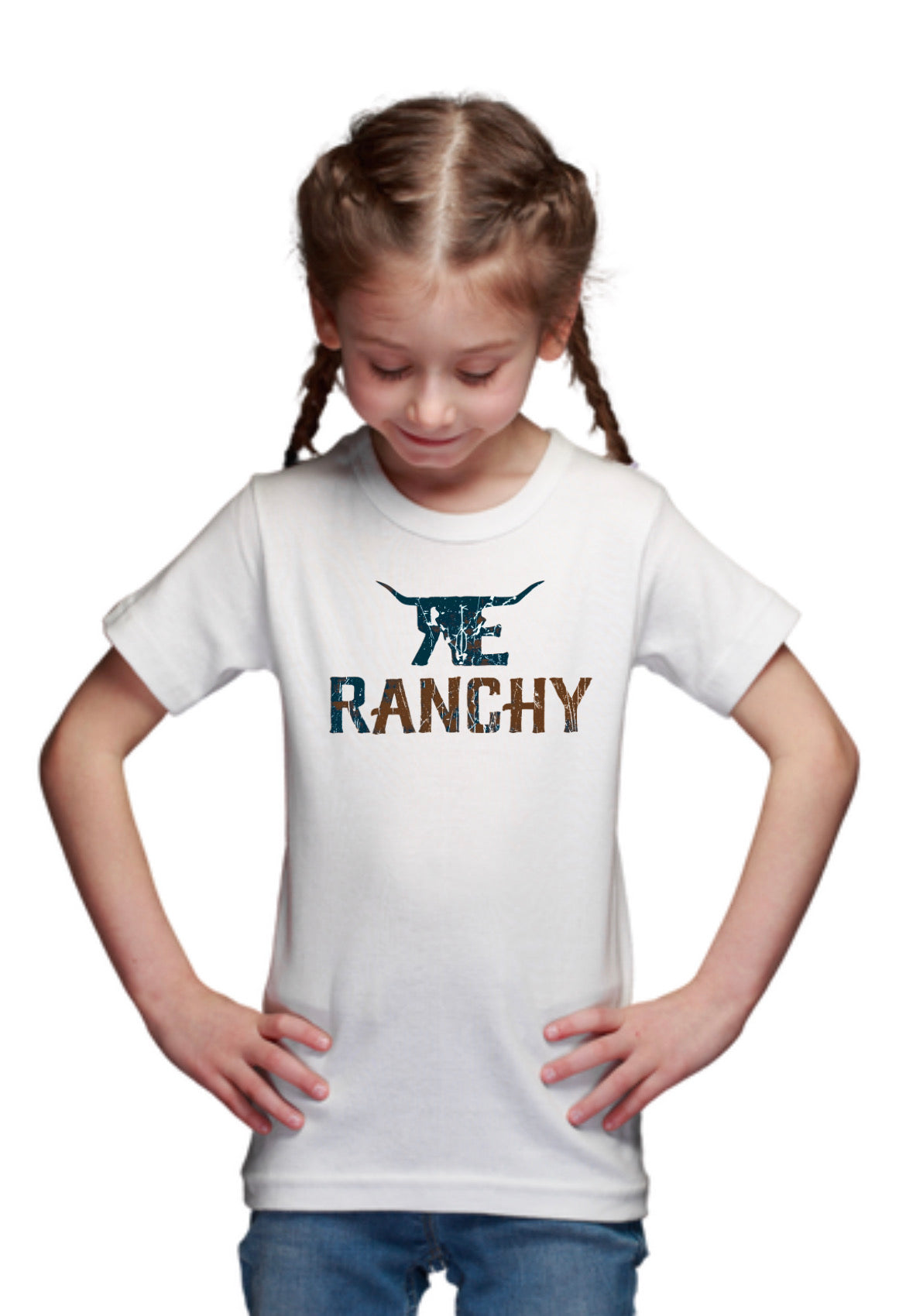 Ruggedly Distressed Tee Shirt (Youth)