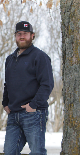 Ghosted 1/4 Zip Sweater