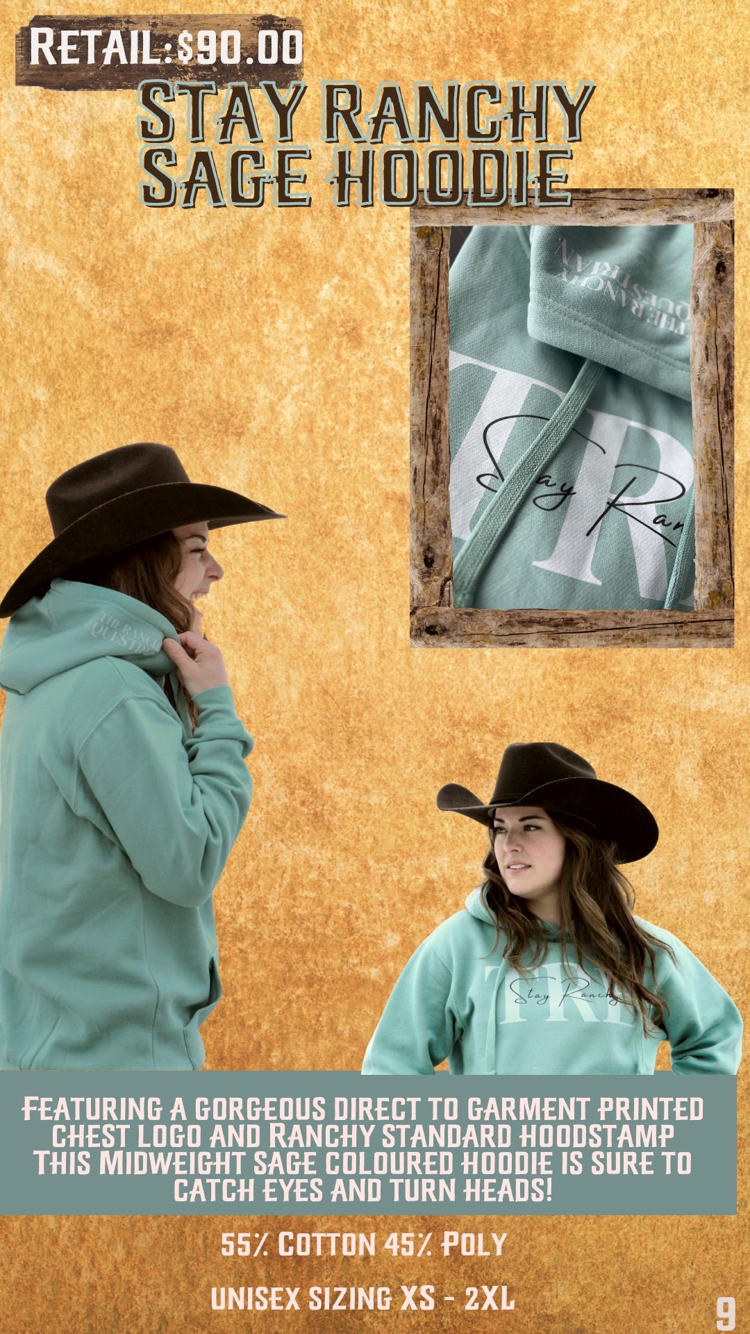 Stay Ranchy Pullover Hoodie