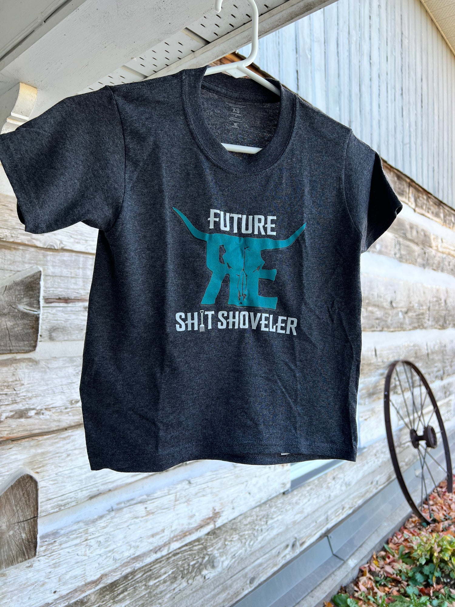 Future Sh!t Shoveler Junior Youth Tee - The Ranchy Equestrian