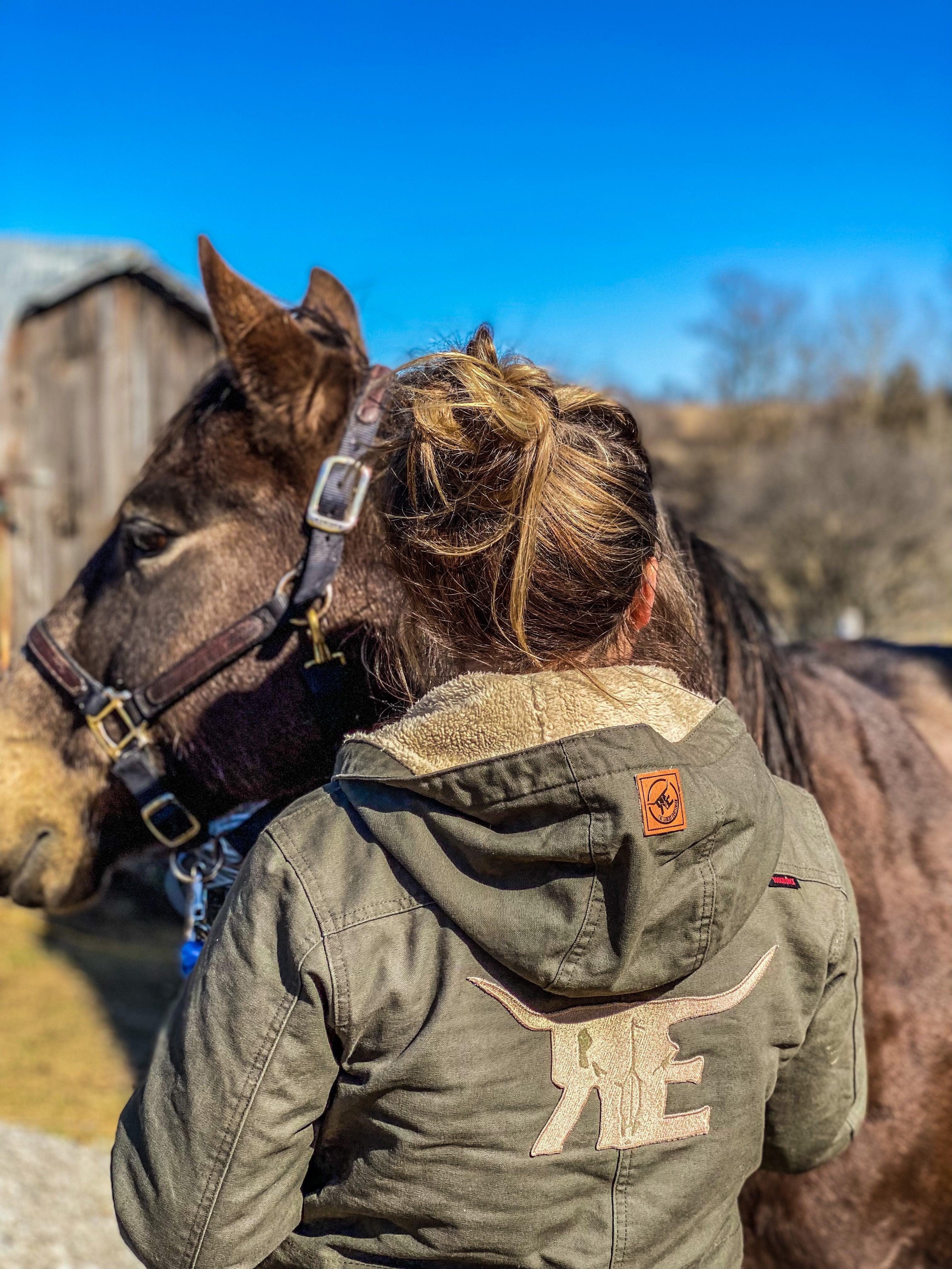 Ladies Ranchy Tough Sherpa Lined Jacket - The Ranchy Equestrian