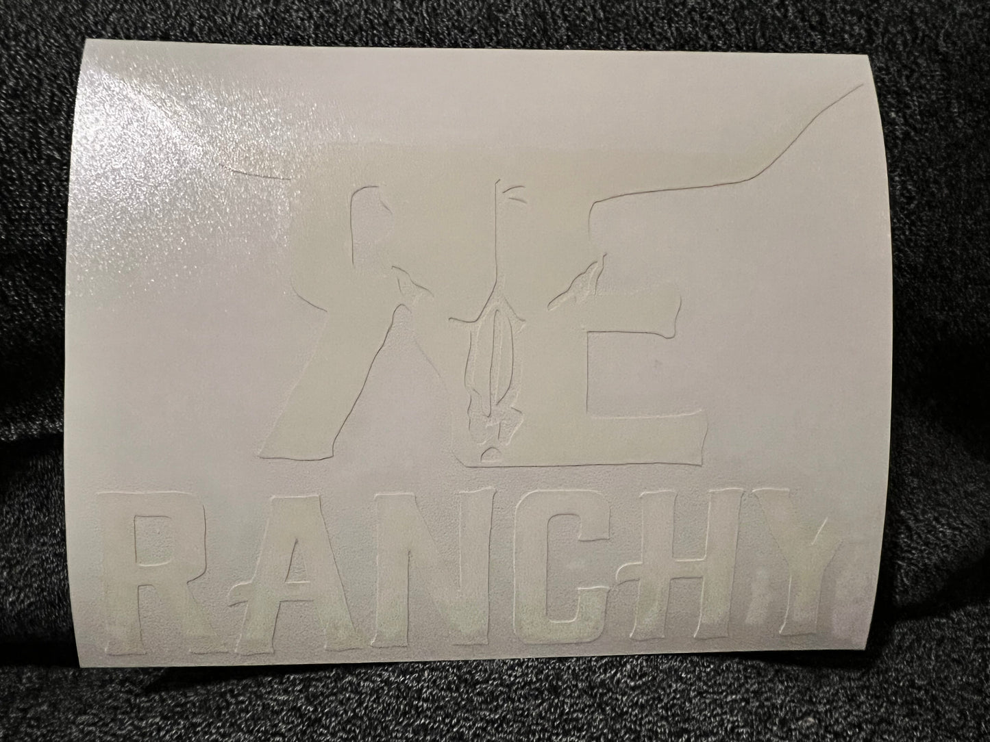 RANCHY CAR DECAL - The Ranchy Equestrian