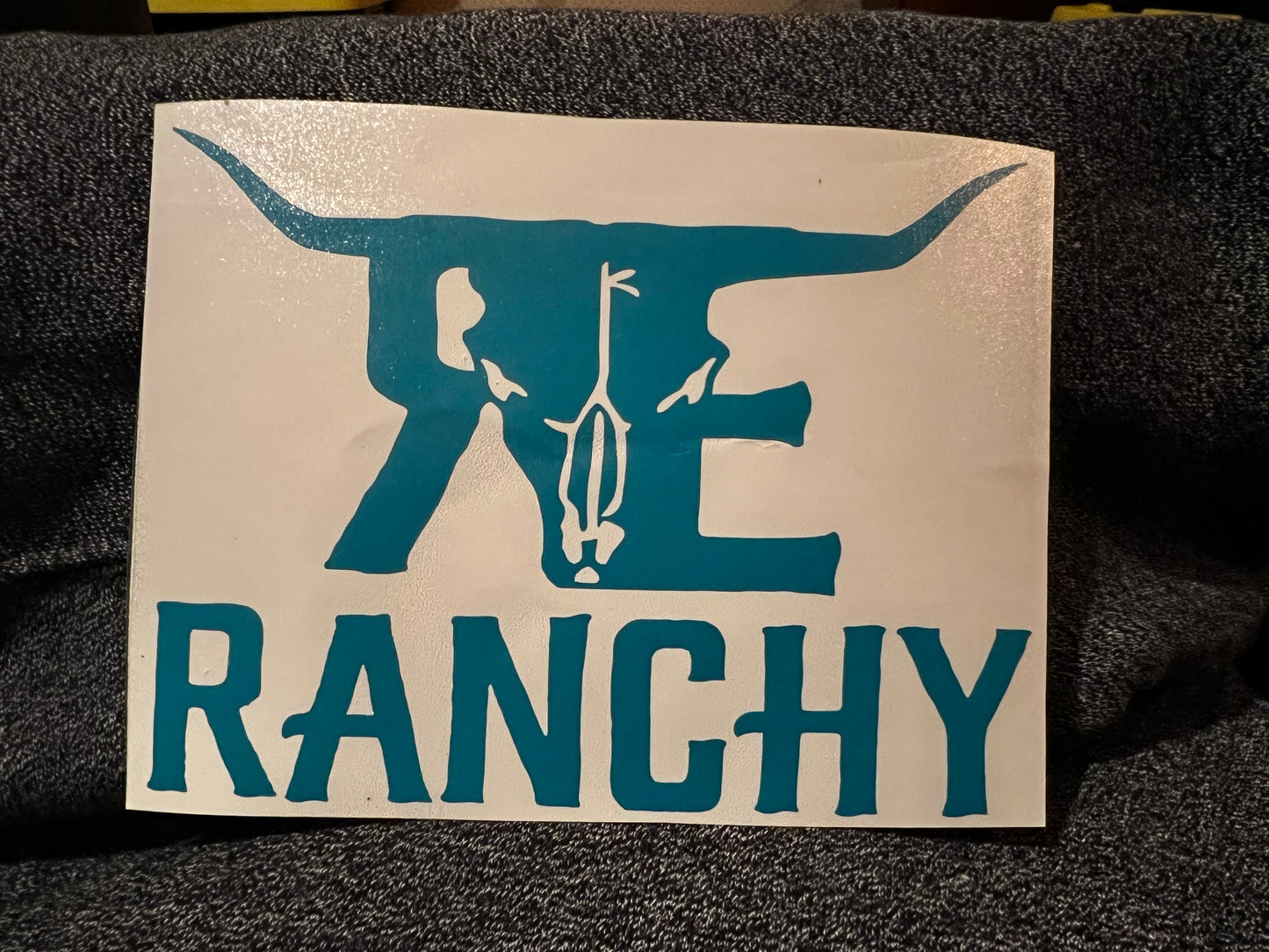 RANCHY CAR DECAL - The Ranchy Equestrian