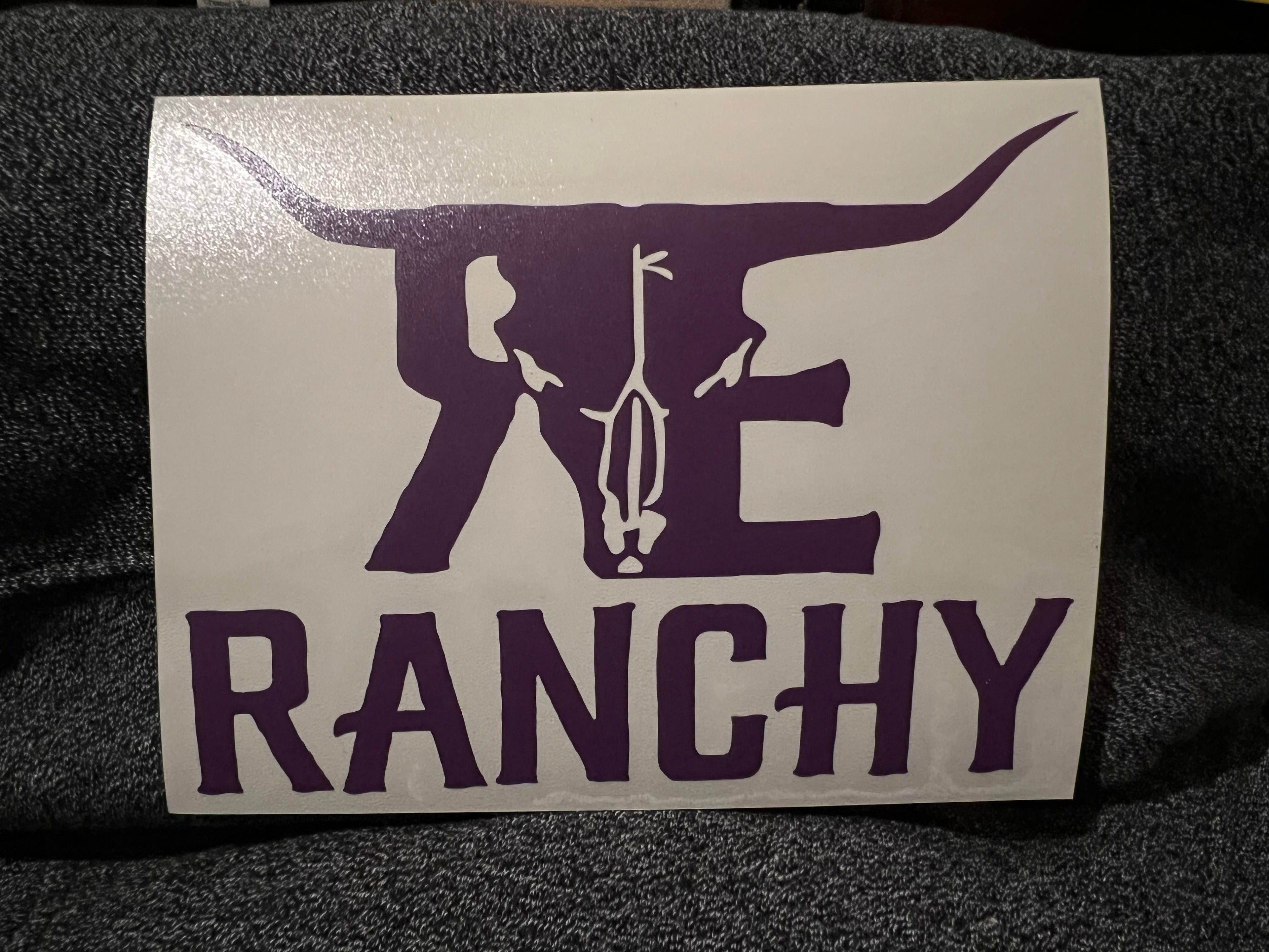 RANCHY CAR DECAL - The Ranchy Equestrian