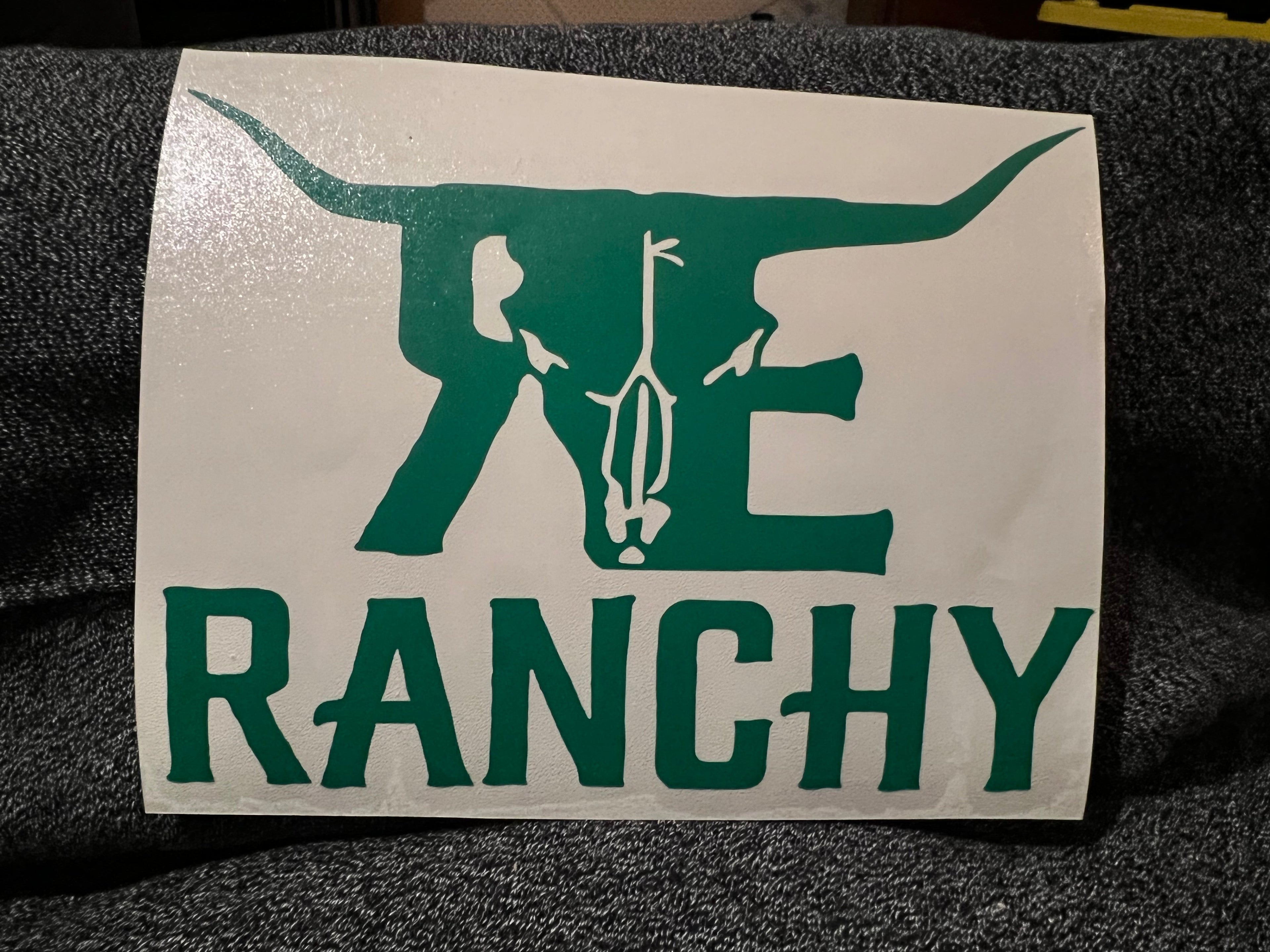 RANCHY CAR DECAL - The Ranchy Equestrian