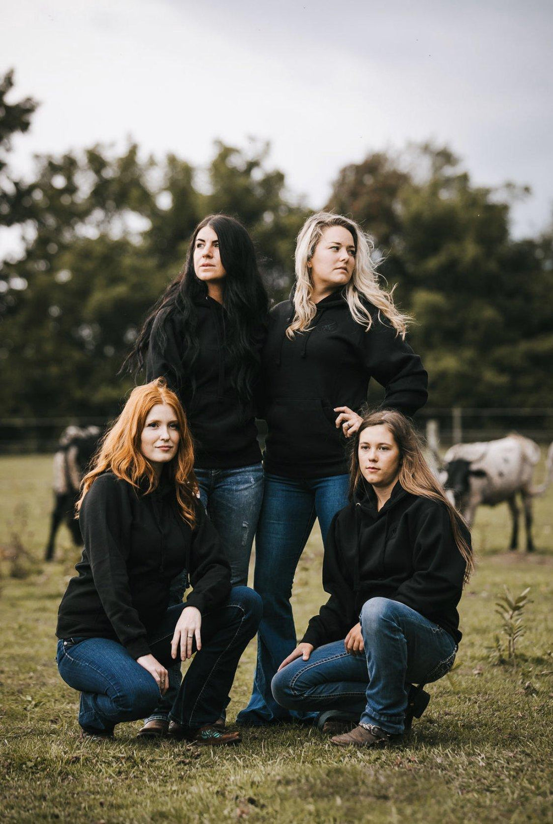The BLACKOUT Hoodie - The Ranchy Equestrian